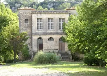 cinéma sous les étoiles dans le jardin du château