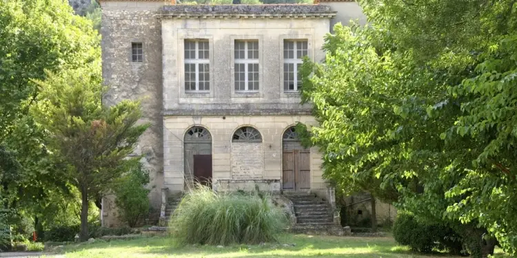 cinéma sous les étoiles dans le jardin du château