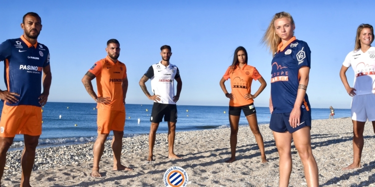 Montpellier : les joueurs du MHSC présentent la nouvelle collection