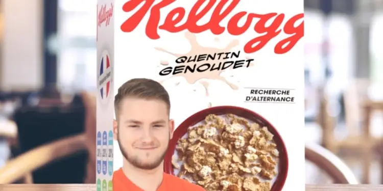 Montpellier : il publie son CV sur une boite de Kelloggs