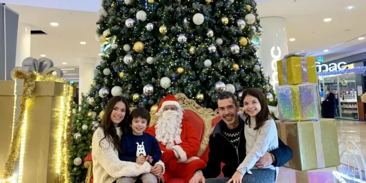 Le Père Noel est arrivé au Polygone !
