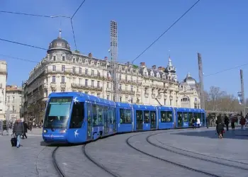 Montpellier est la 2e ville la plus rapidement traversées en transports en commun