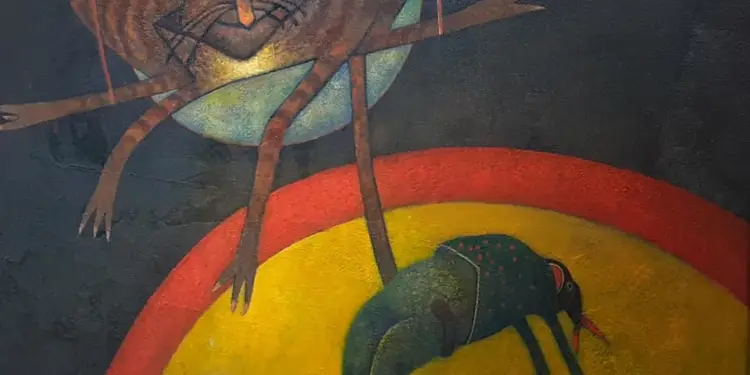 Taprah dévoile son art sur les murs de la Galerie Marc Devaux