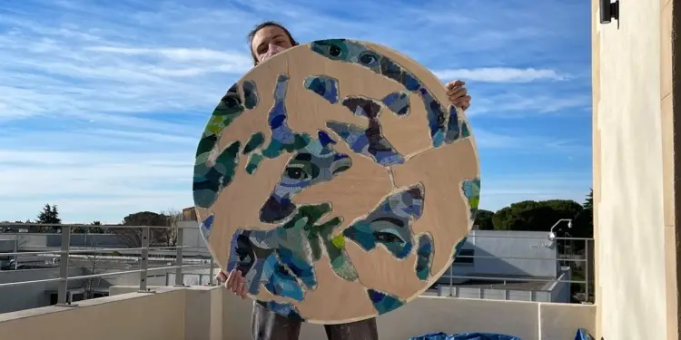 Mauguio l’artiste Moins12Prod présente son travail à la galerie Prévert