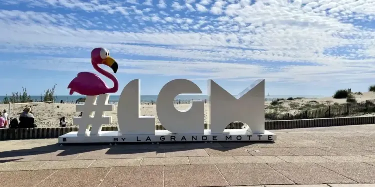 La Grande-Motte : une structure XXL pour faire son selfie