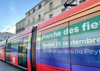 Un tram gay friendly pour annoncer la pride
