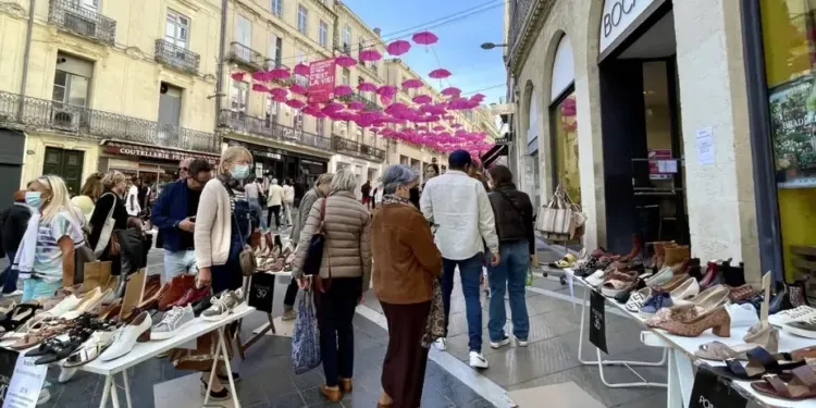 Grande braderie d'automne à Montpellier
