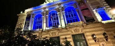 Montpellier : l'Opéra Comédie en bleu pour célébrer les droits de l’enfant