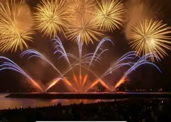 La Grande-Motte : un feu d’artifice spécial Noël