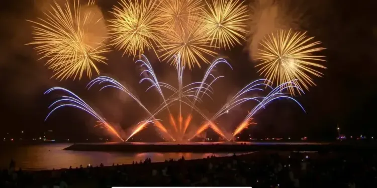 La Grande-Motte : un feu d’artifice spécial Noël