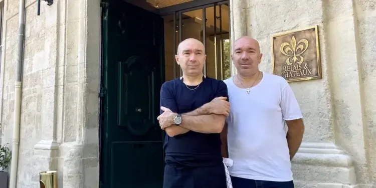 Les frères Pourcel sur leur étoile !