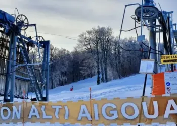 30 cm à Alti Aigoual pour un week-end de glisse