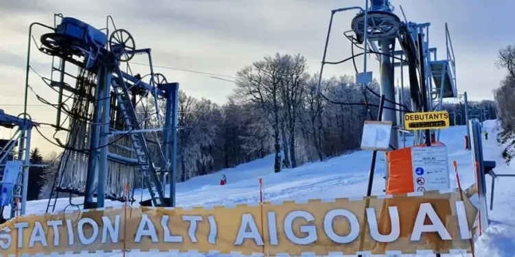 30 cm à Alti Aigoual pour un week-end de glisse