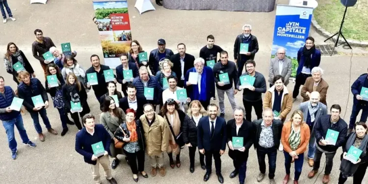 Montpellier trinque pour le la bel Vignobles et Découvertes
