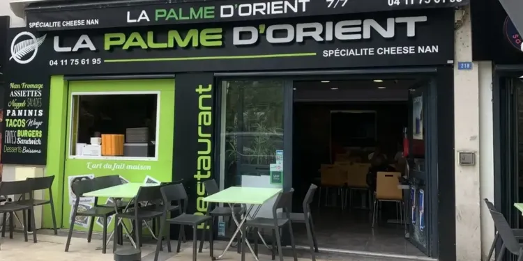 La Palme Dorient Vrai Savoir Faire Du Cheese Naan Kebab