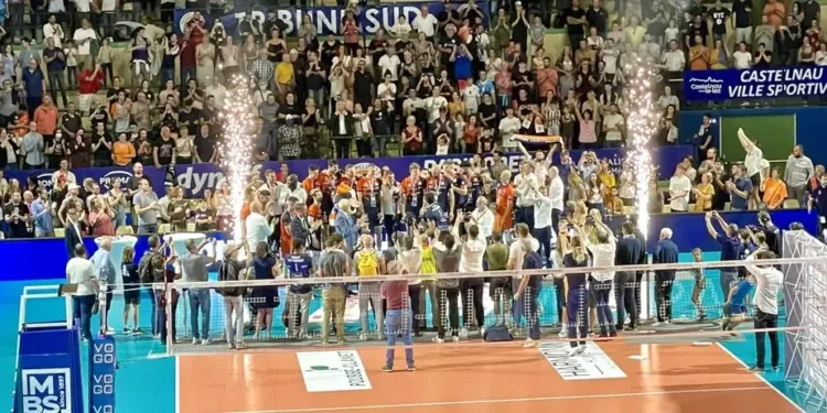 Montpellier Un Palais Des Sport Complet Ce Soir Pour La Finale Du Championnat De France De Volley Mhscvolley Castelnaulelez Montpellier3m Pic Twitter Com Qnxiu1u3zq Claap Montpell