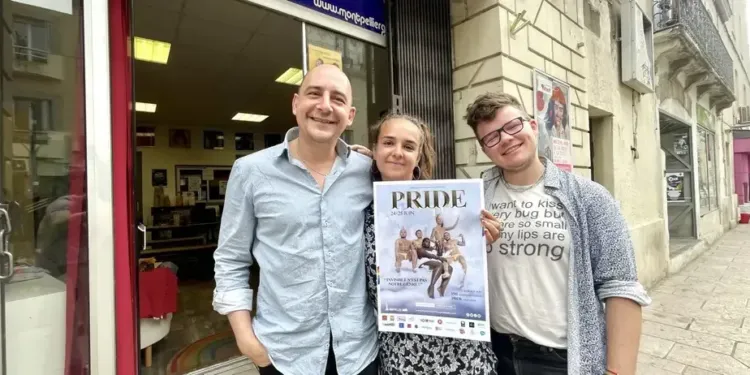 Montpellier : voici l’affiche de la Pride 2022