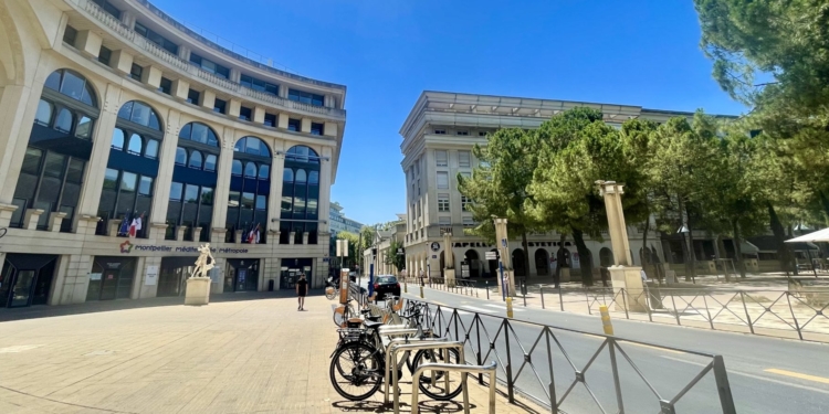 Montpellier : le rue Léon Blum fermée à la circulation 