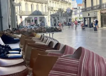 Braderie d'été des commerçants du centre ville de Montpellier