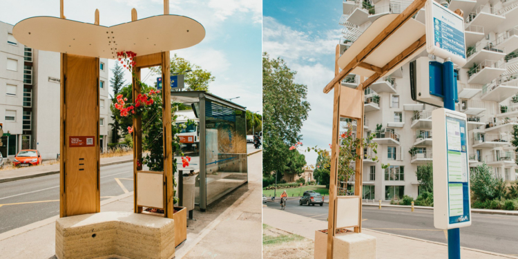 Testez et donnez votre avis sur les nouveaux arrêts de bus durables à Montpellier