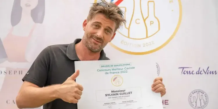 Sylvain Guillet qualifié pour la grande finale du Meilleur Caviste de France