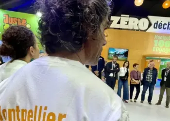 Montpellier : des champions pour une campagne sur le tri des déchets