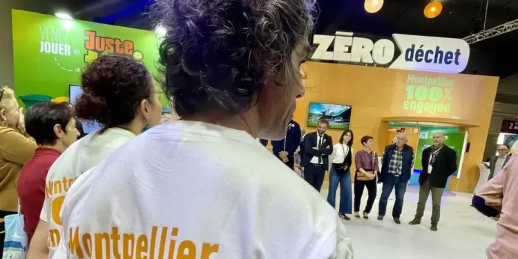 Montpellier : des champions pour une campagne sur le tri des déchets