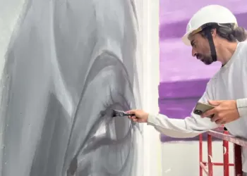 Montpellier : une nouvelle fresque géant signée Adrien Da Silva alias Enaer