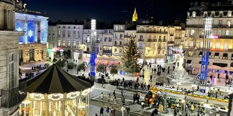 Le retour du sapin à Montpellier