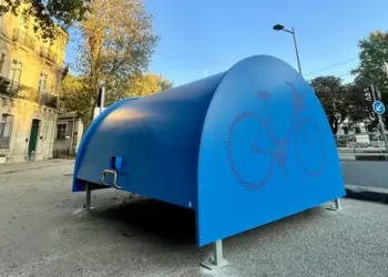 Montpellier expérimente les box à vélos sécurisés