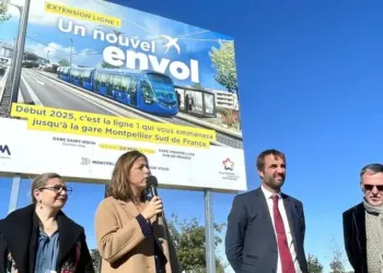 Montpellier : on pourra aller en tram à la gare TGV fin 2024