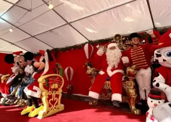 Montpellier : viens faire la photo avec le Père Noël et Mickey