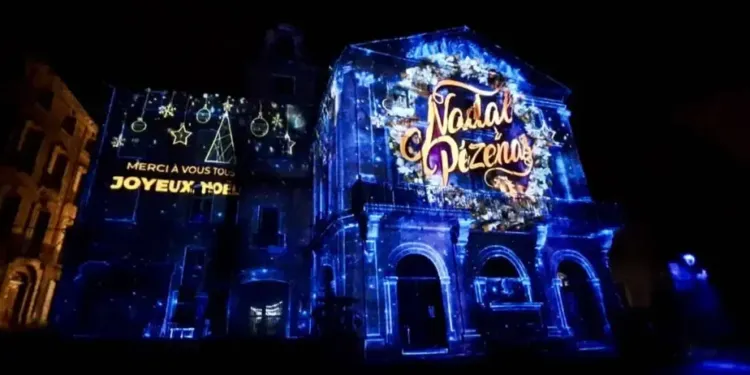 Un spectacle son et lumière à Pézenas
