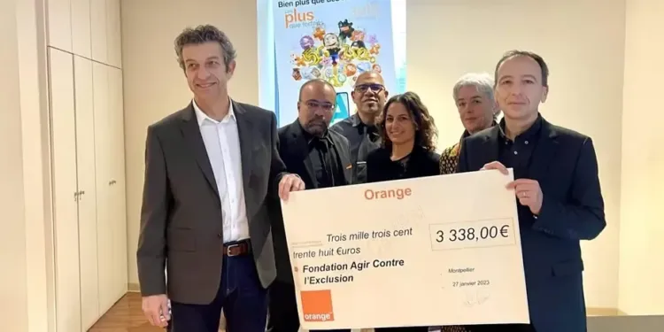 Montpellier : Orange dit merci à ses clients !