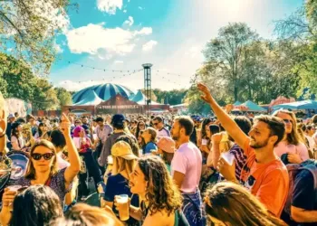 Une Gigantesque Fete Foraine Electro A Montpellier