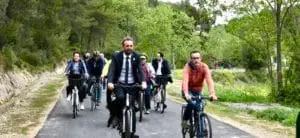 Véloligne : le tronçon reliant Montpellier à Saint-Gély-du-Fesc inauguré