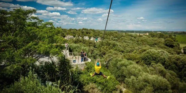 1h d'accrobranche, 20 mn de laser game, descente de tyrolienne géante… pour seulement 15 €