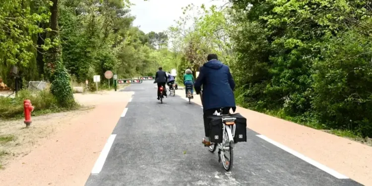 Véloligne : le tronçon reliant Montpellier à Saint-Gély-du-Fesc inauguré