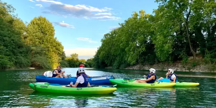 Une balade en canoë au milieu de la nature à Montpellier