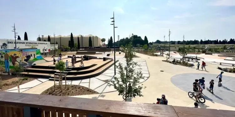 Montpellier : le plus grand skatepark d'Europe est ouvert