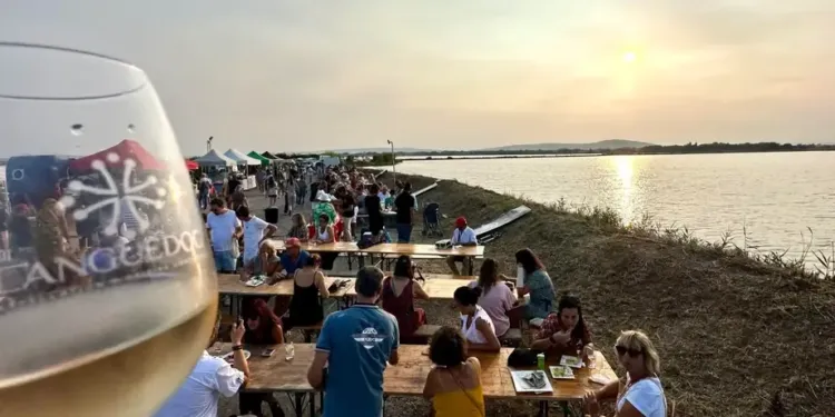 Les Estivales de Maguelone : Un coucher de soleil magique sur les étangs