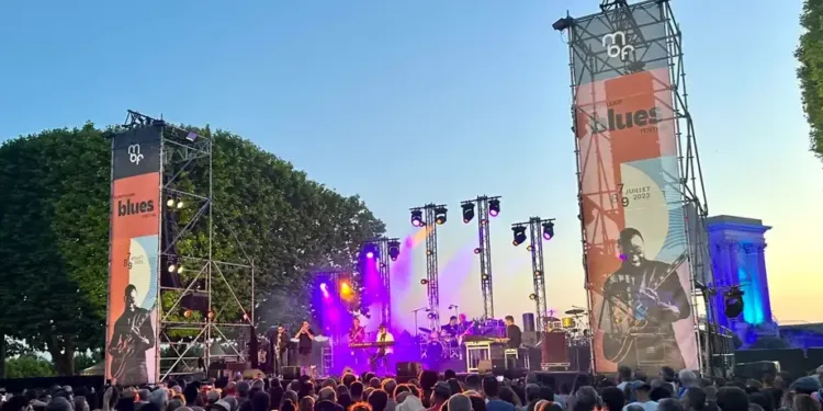 Dernière soirée pour le Montpellier Blues Festival au Peyrou