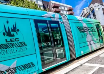 Montpellier : League Of Legends fait sa pub sur le tram