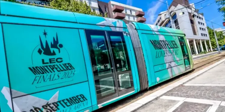 Montpellier : League Of Legends fait sa pub sur le tram