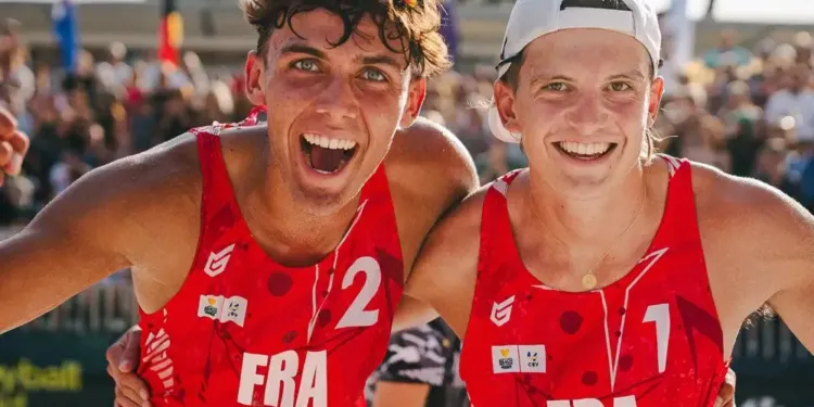 Les montpelliérains Canet/Rotar remportent le Beach Pro Tour de Montpellier 2023