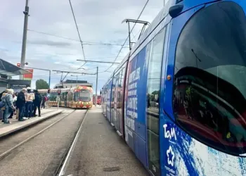 Montpellier Un Tram Aux Couleurs De La Gratuite