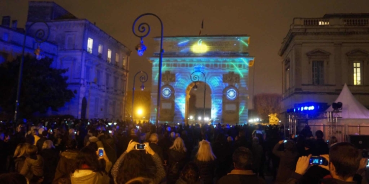 Cœur de Ville en lumières à Montpellier : deux nouveaux lieux de projection
