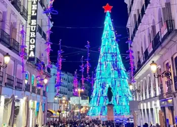 Montpellier : une structure géante en forme de sapin