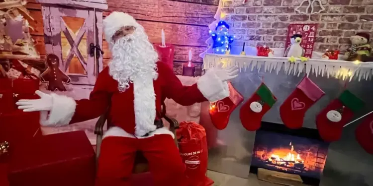 La Maison du Père Noël a ouvert ses portes à Montpellier