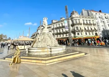 Montpellier : coup de frais sur le mercure avec du vent